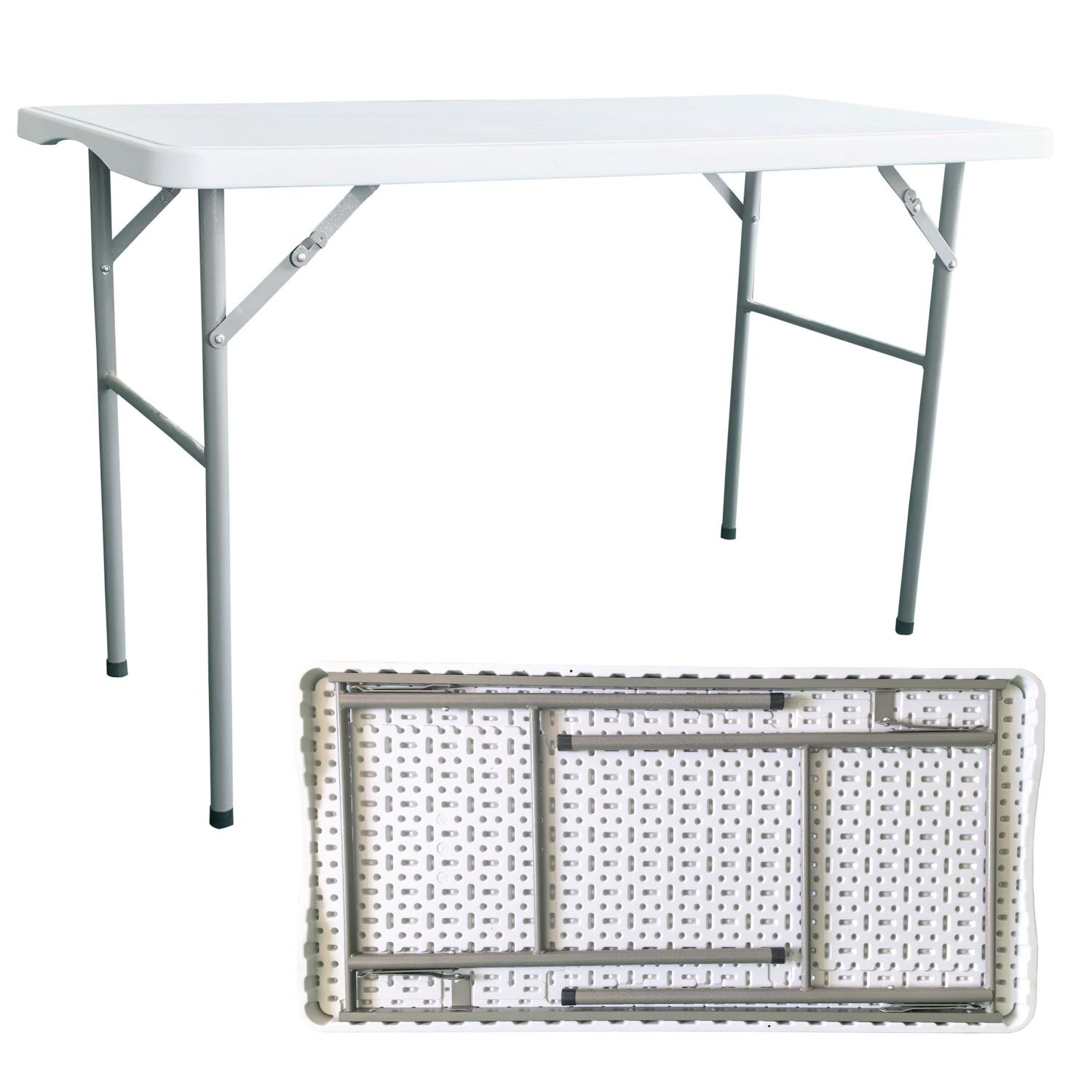 NUFORMA Opvouwbare Cateringtafel 120x60 cm - Weerbestendig en Compact