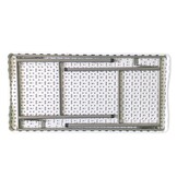 NUFORMA Opvouwbare Cateringtafel 120x60 cm - Weerbestendig en Compact