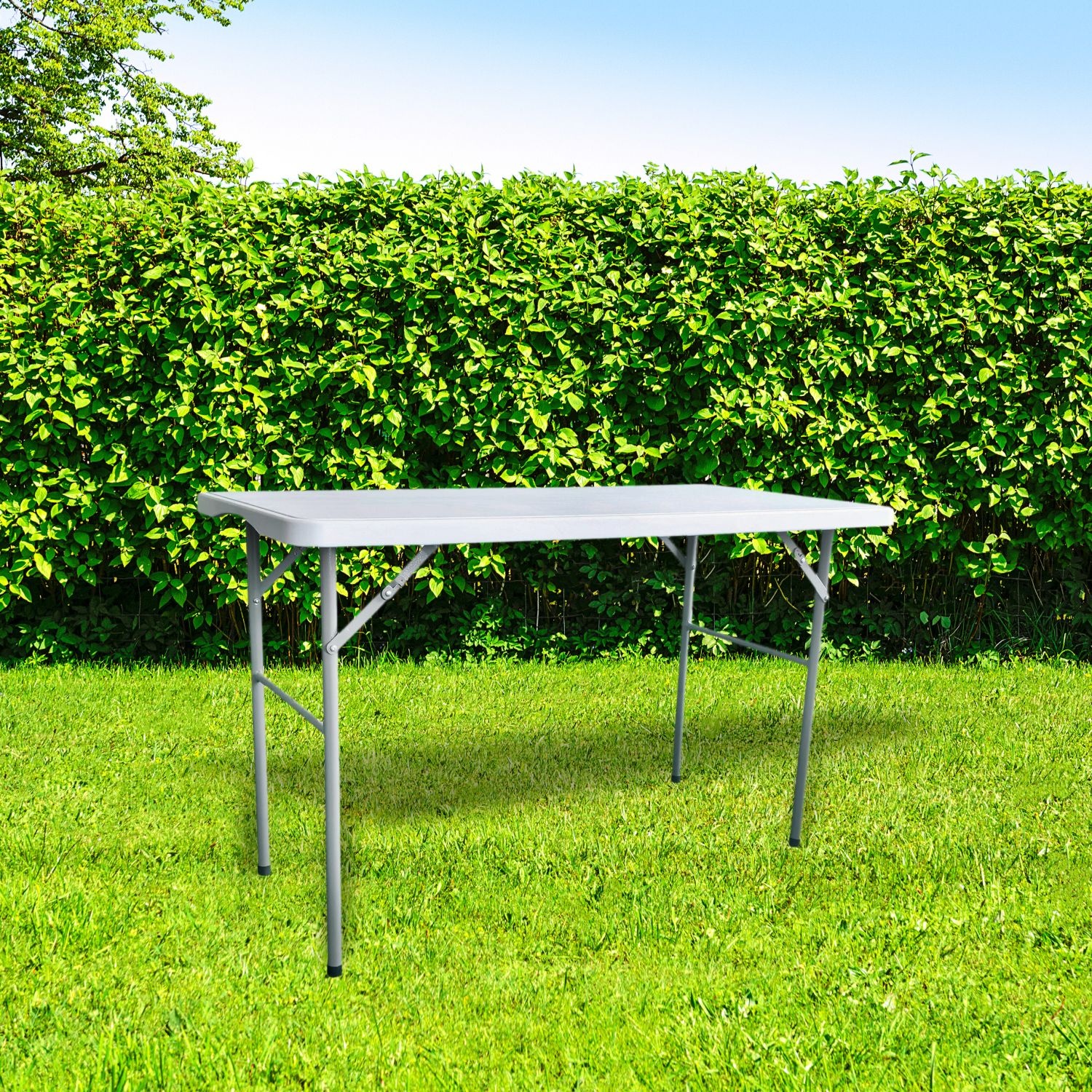 NUFORMA Opvouwbare Cateringtafel 120x60 cm - Weerbestendig en Compact