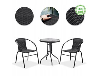 GARDENSELECT Loungeset CALM - Compacte en weerbestendige tuinset