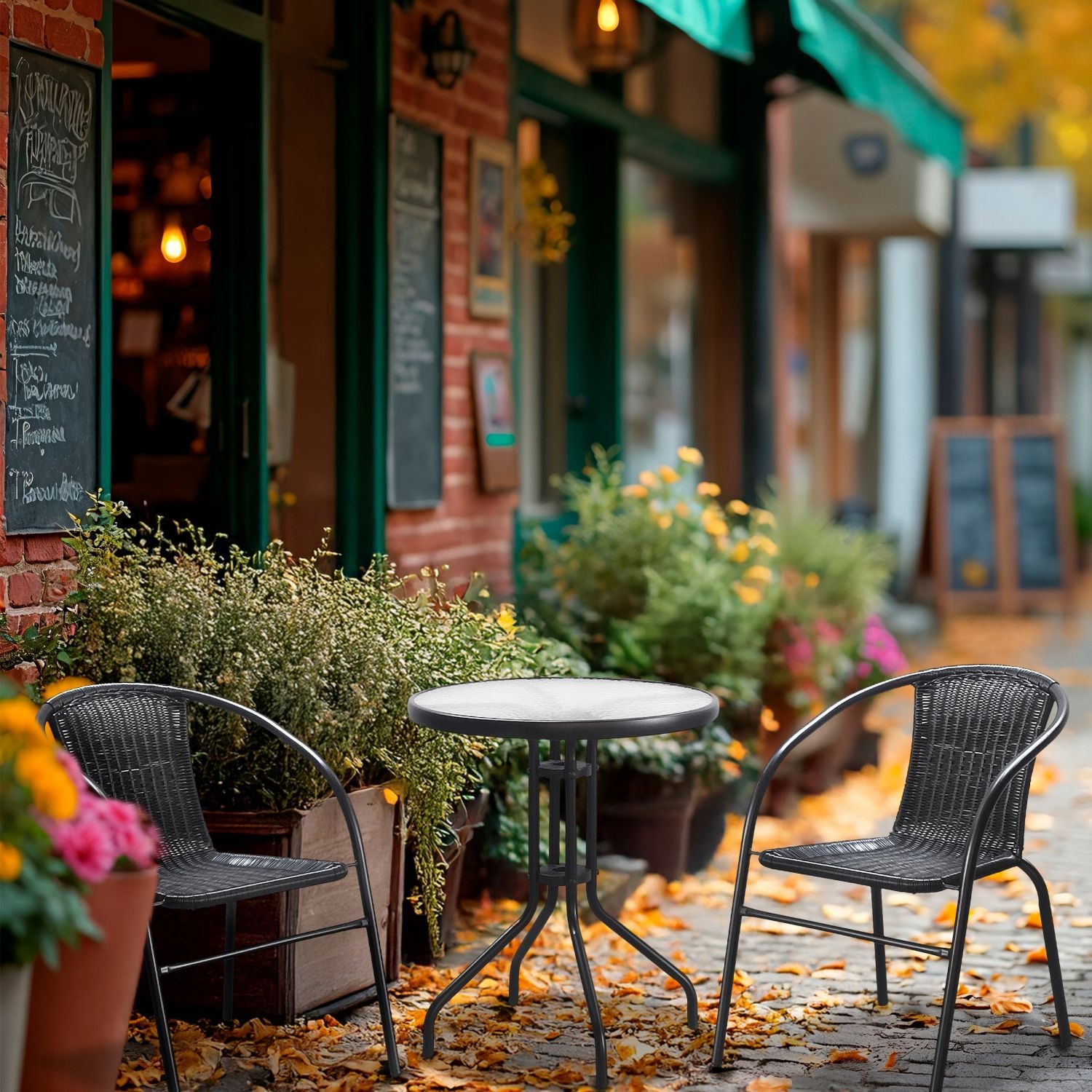 GARDENSELECT Loungeset CALM - Compacte en weerbestendige tuinset