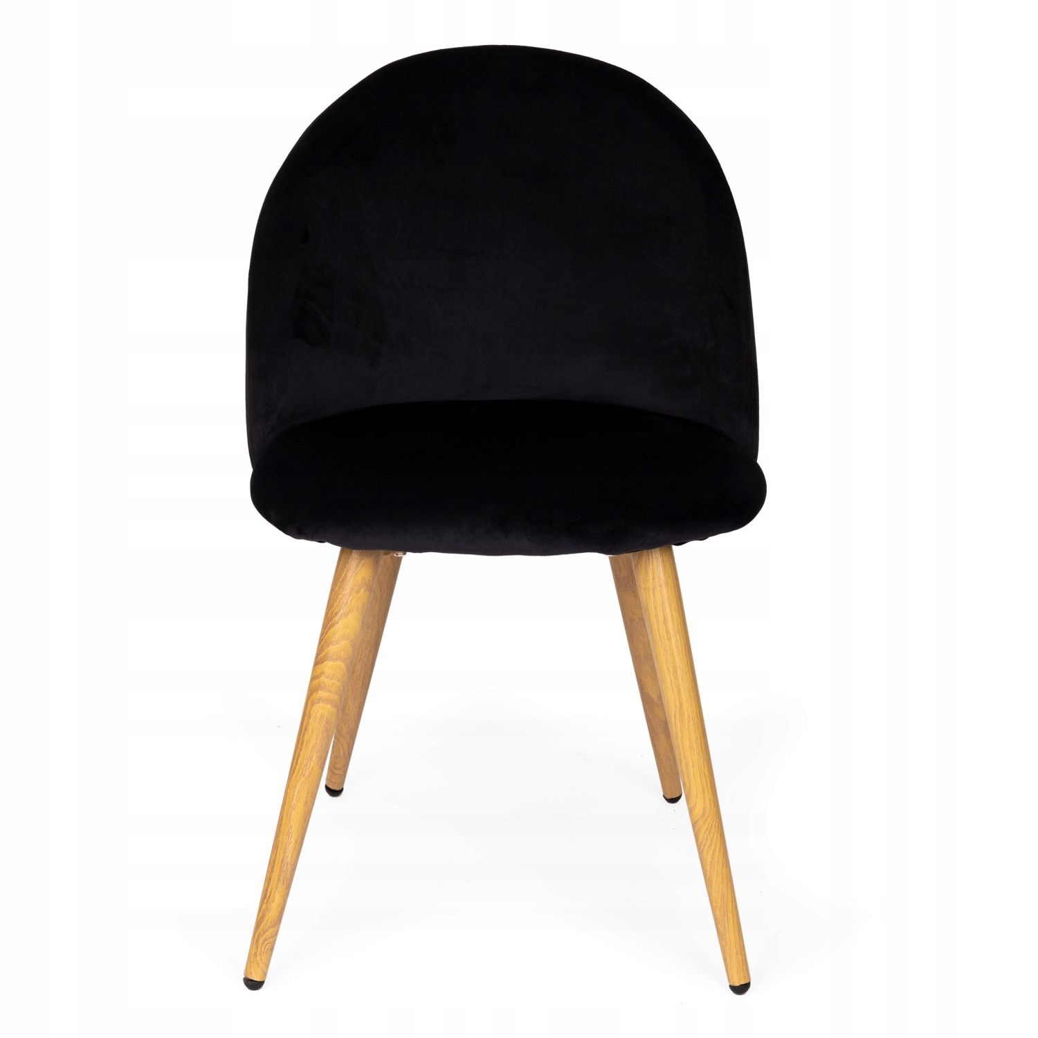 NUFORMA VELVO Gestoffeerde Stoel Zwart - Ergonomisch en Luxe Velours