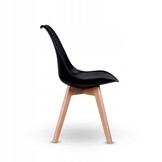 NUFORMA OSLO Eetkamerstoel - Modern Design met Beukenhouten Poten