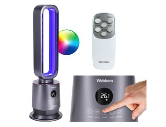 Webber TWB1830 Keramische Kachelventilator - Warm in 2 seconden