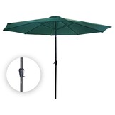 GARDENSELECT Tuinparasol 3m XL Groen - Met Slinger en Kantelfunctie