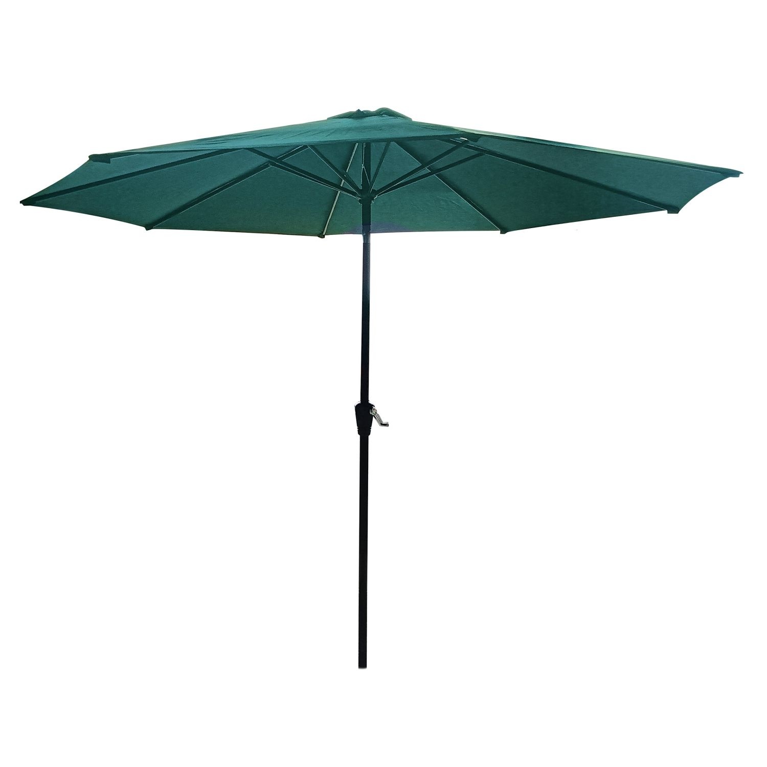 GARDENSELECT Tuinparasol 3m XL Groen - Met Slinger en Kantelfunctie