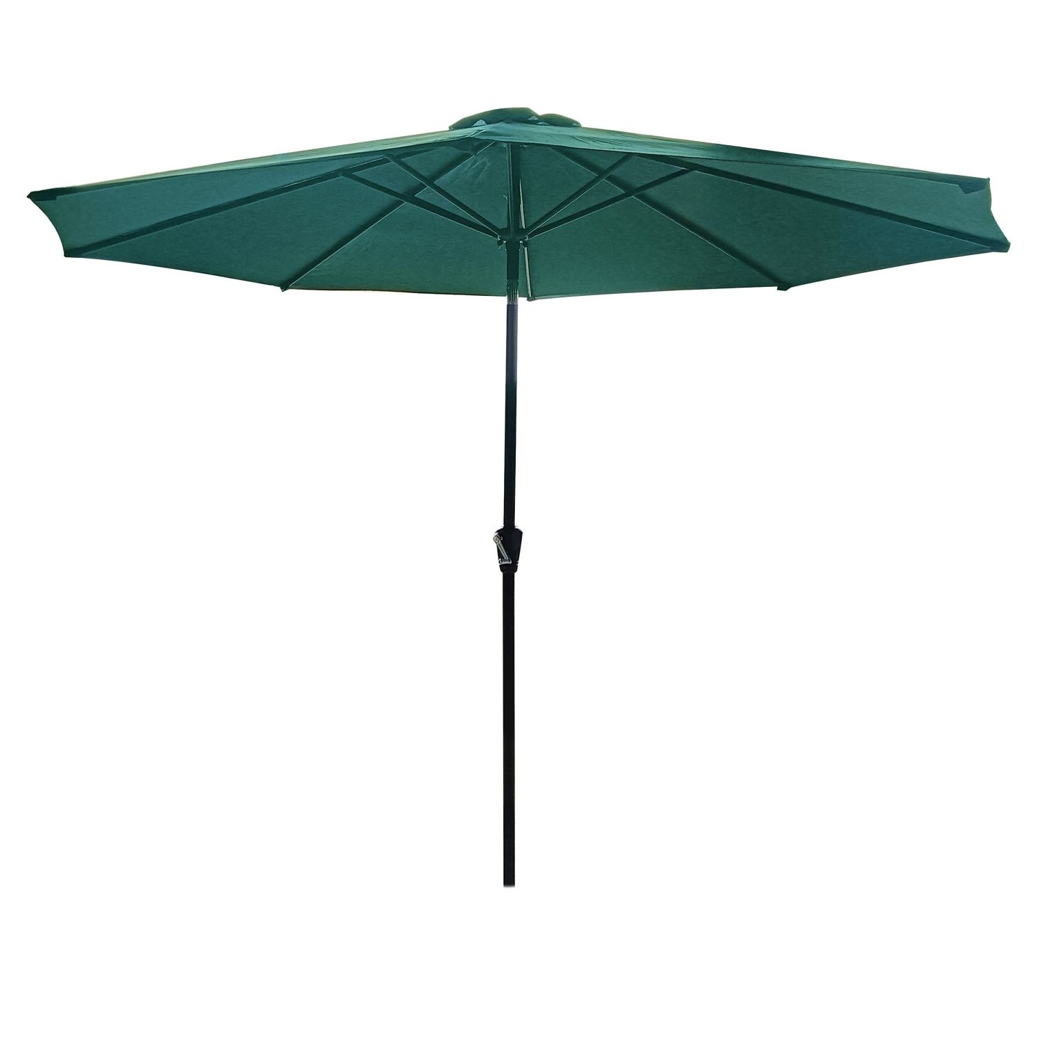 GARDENSELECT Tuinparasol 3m XL Groen - Met Slinger en Kantelfunctie