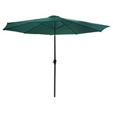 GARDENSELECT Tuinparasol 3m XL Groen - Met Slinger en Kantelfunctie