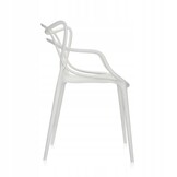 GARDENSELECT Belluno Design Stoel Wit - Modern Italiaans Comfort