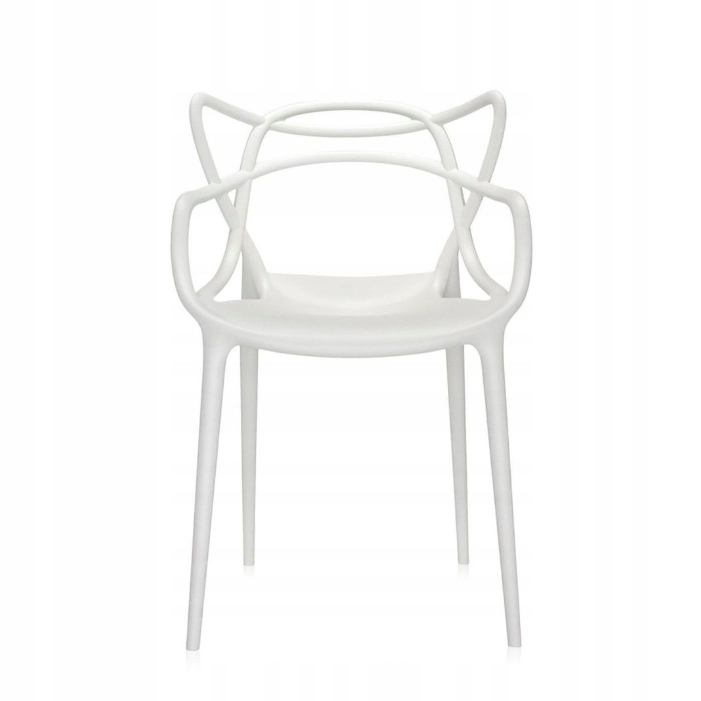 GARDENSELECT Belluno Design Stoel Wit - Modern Italiaans Comfort