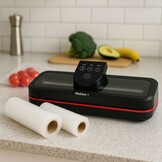 WEBBER Vacuümfolie op rol - 2 stuks - 28x300 cm - BPA-vrij