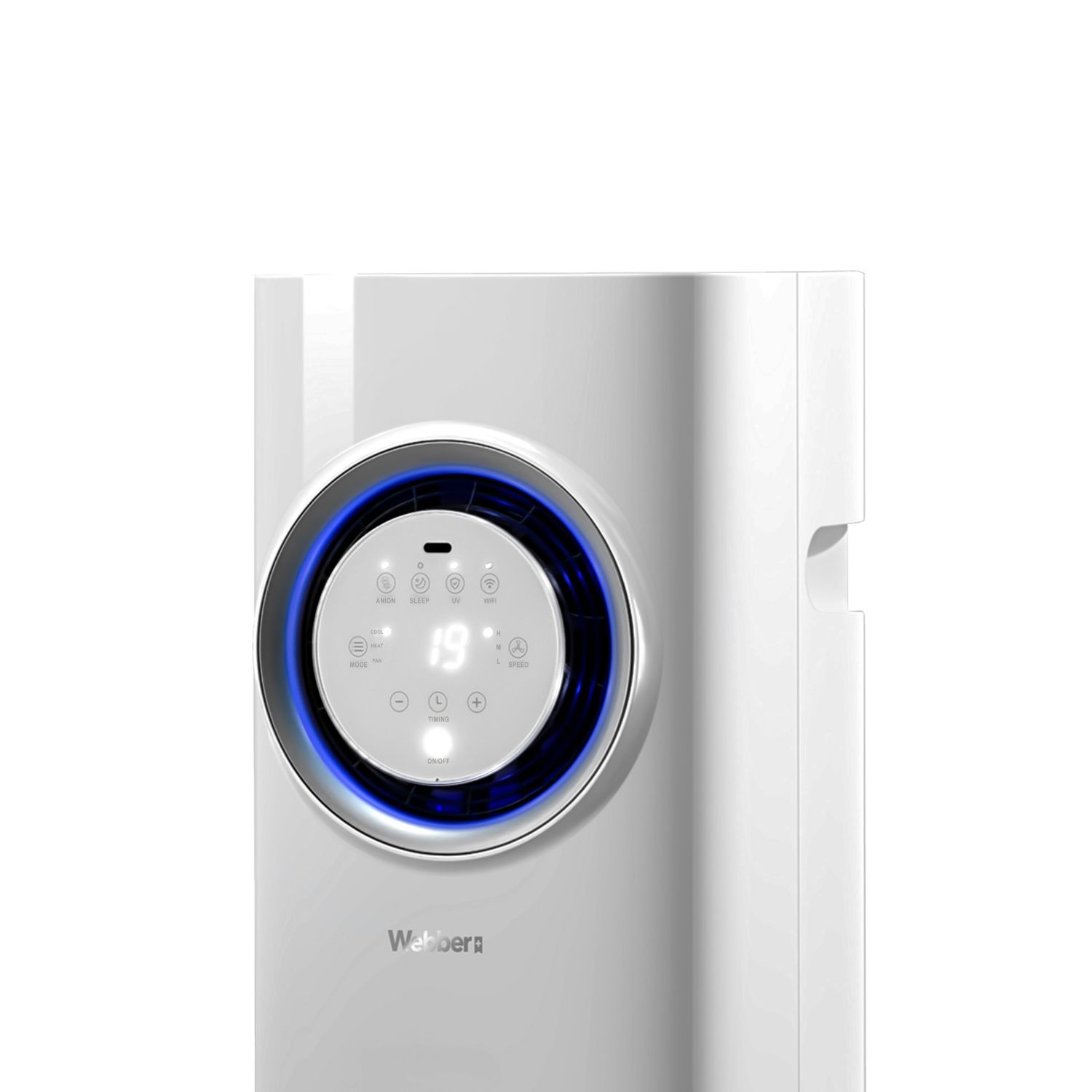 Webber Stille 3-in-1 Mobiele Airconditioner - WiFi en Warmtepomp