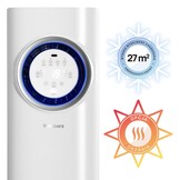 Webber Stille 3-in-1 Mobiele Airconditioner - WiFi en Warmtepomp