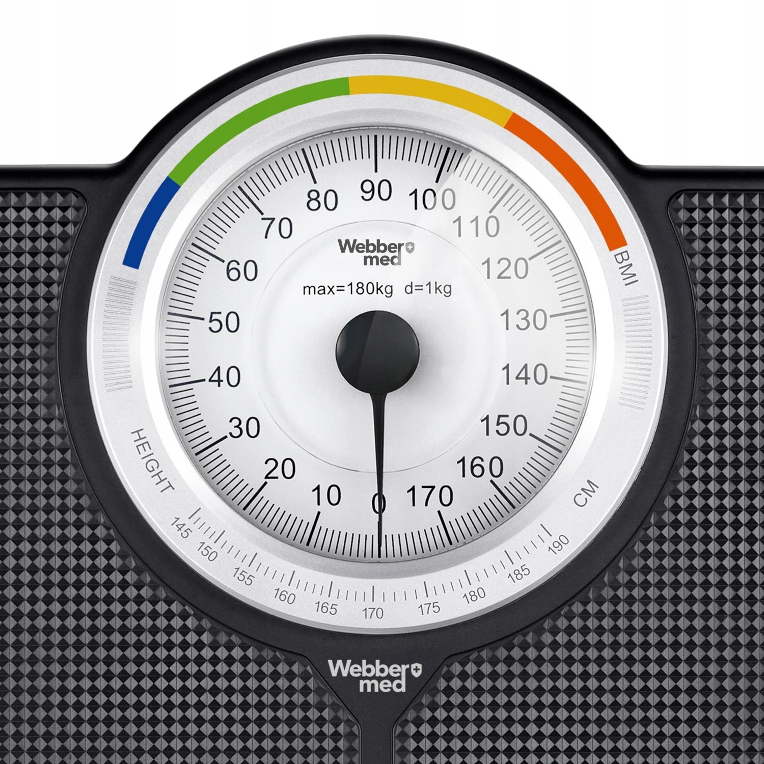 Webber Med DT605T Mechanische Weegschaal - 180kg met BMI-meting