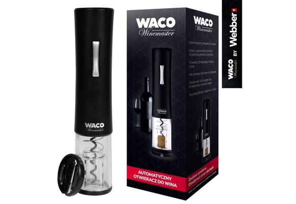 WACO OW4 Automatische Wijnopener - Opent elke fles in 8 seconden
