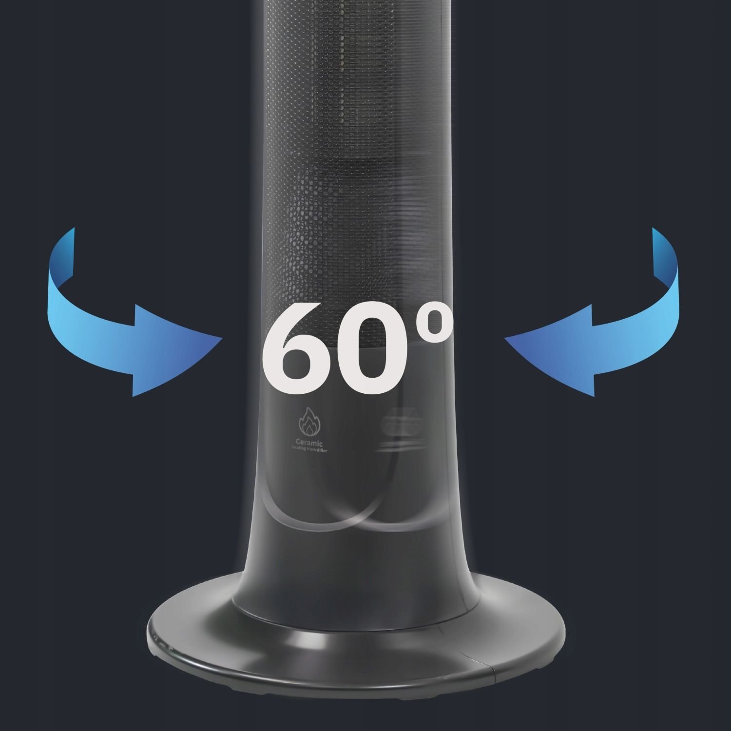 Webber ETNA TH2200G Kolomkachel - Sfeervolle Warmte en Luchtbevochtiging