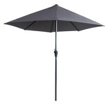 GARDENSELECT Wandparasol 2,7m Grijs - Creëer direct schaduw aan je muur