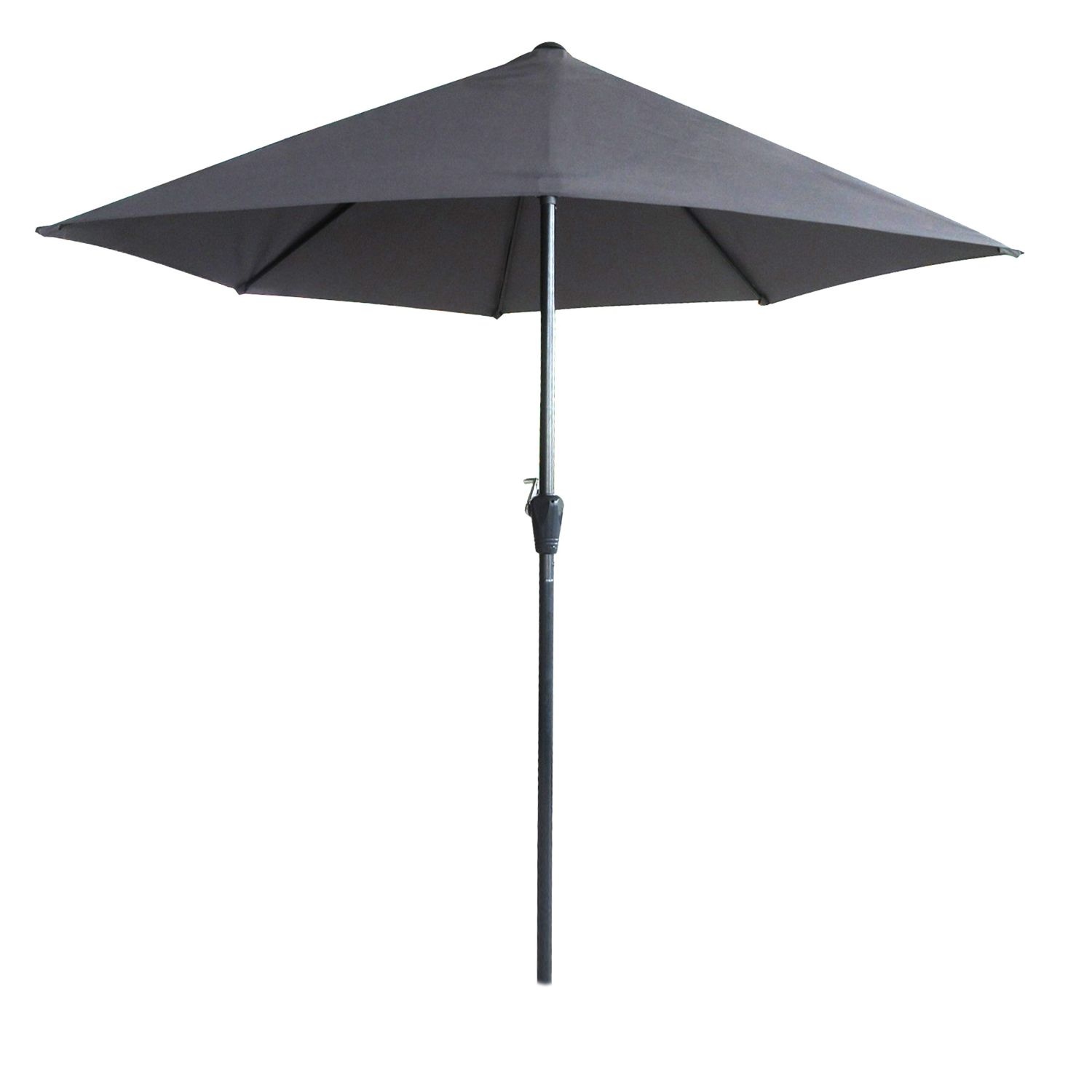 GARDENSELECT Wandparasol 2,7m Grijs - Creëer direct schaduw aan je muur