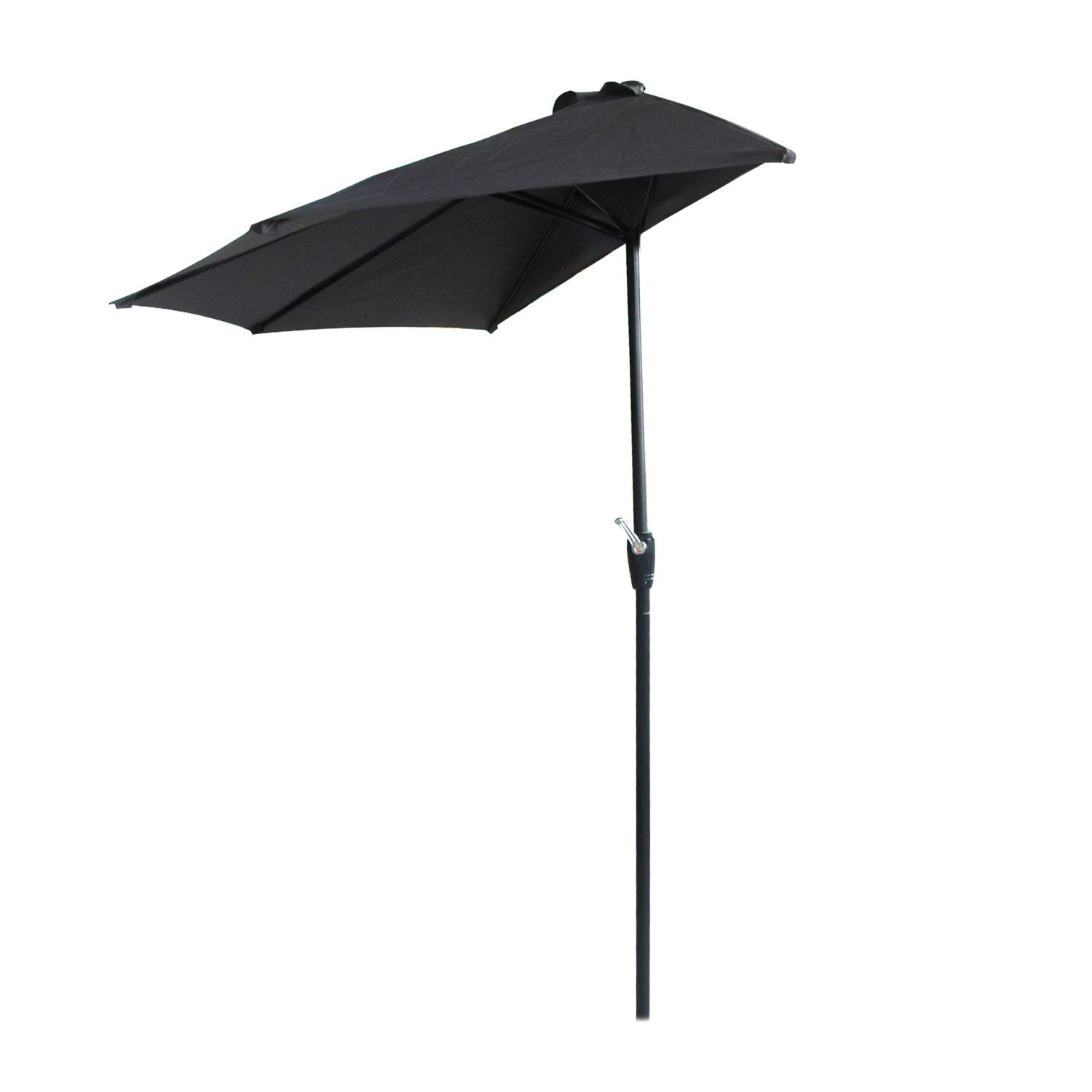 GARDENSELECT Wandparasol 2,7m Grijs - Creëer direct schaduw aan je muur