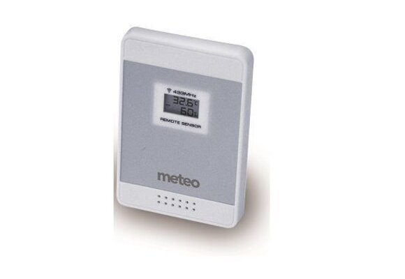 METEO Buitensensor SP83 - Draadloos met 100m Bereik en Display