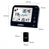 METEO SP204 Weerstation - Met Buitensensor en DCF-Klok