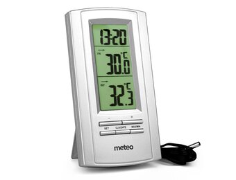METEO SP0SN Weerstation - Binnen- en buitentemperatuur met kabelsonde