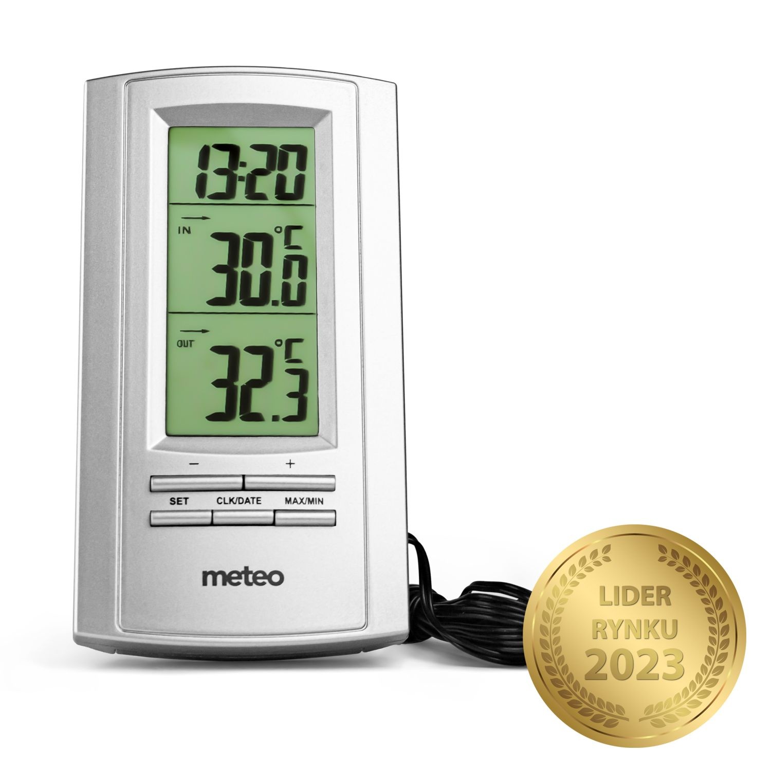 METEO SP0SN Weerstation - Binnen- en buitentemperatuur met kabelsonde