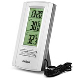 METEO SP0SN Weerstation - Binnen- en buitentemperatuur met kabelsonde