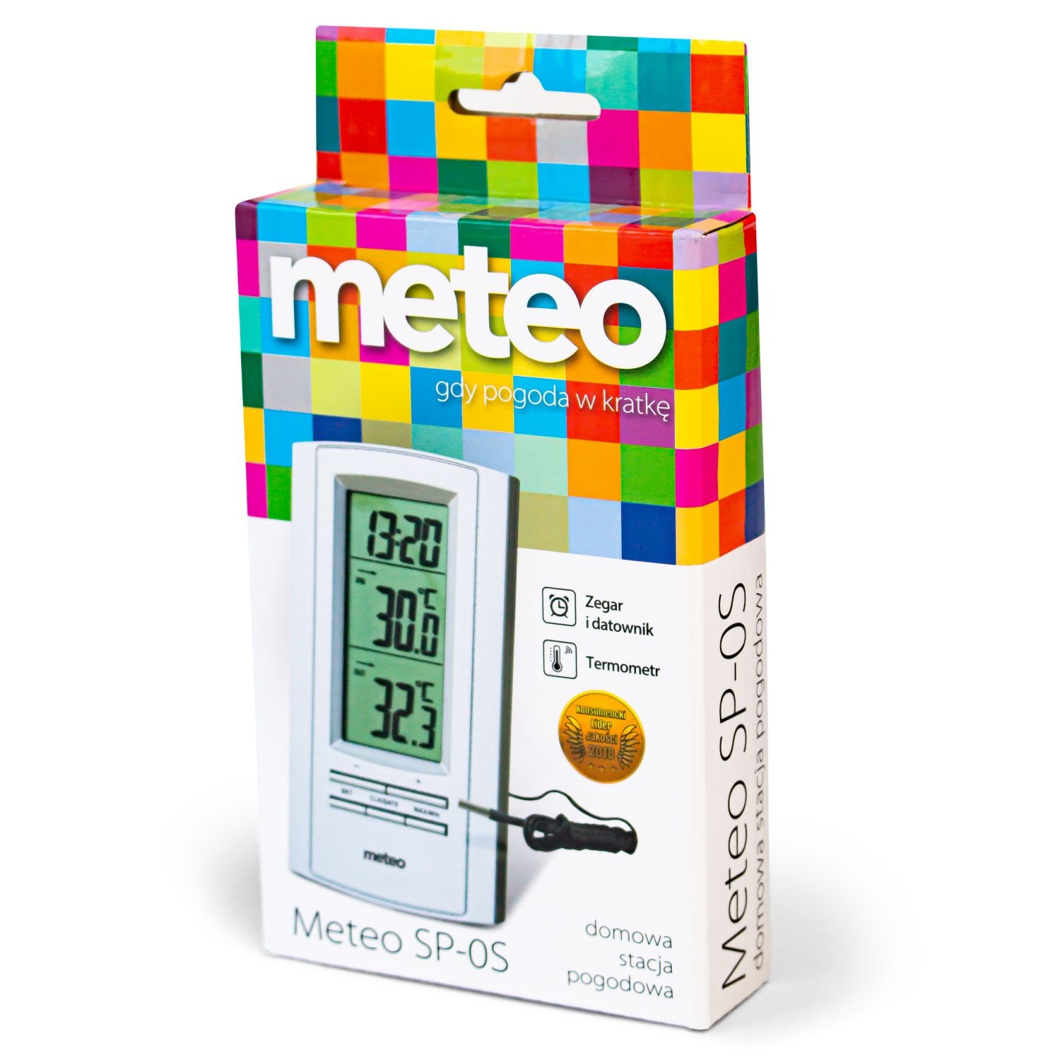 METEO SP0SN Weerstation - Binnen- en buitentemperatuur met kabelsonde