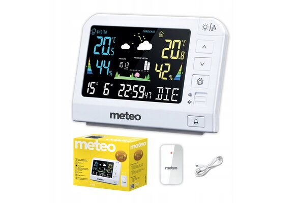 METEO Weerstation SP205 - Nauwkeurig weerstation met buitensensor
