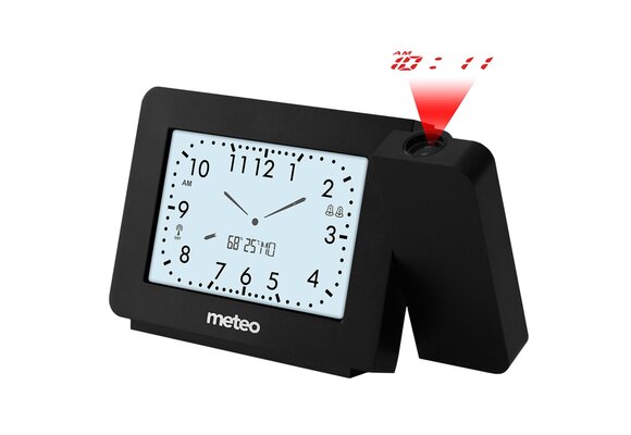 METEO ZP33 Projectiewekker met DCF - Altijd de tijd op je plafond