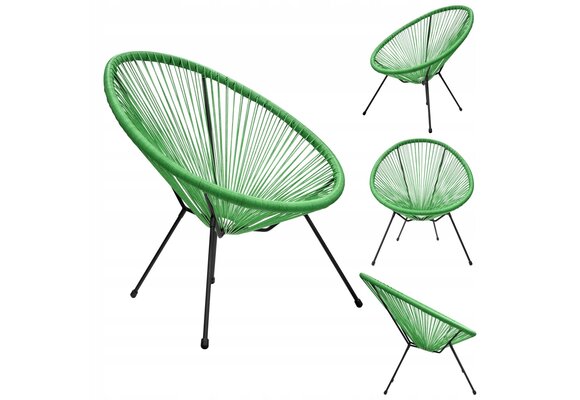 NUFORMA Tuinstoel Grijs - Weerbestendig Technorattan voor Balkon