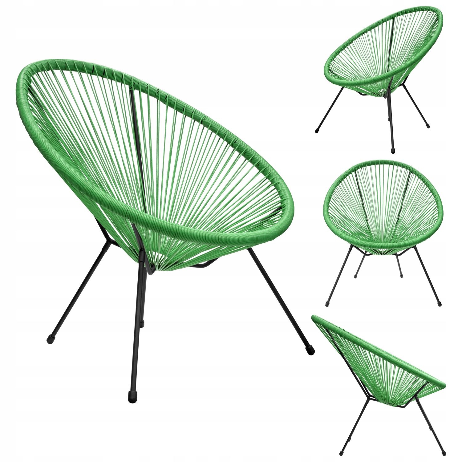 NUFORMA Tuinstoel Grijs - Weerbestendig Technorattan voor Balkon