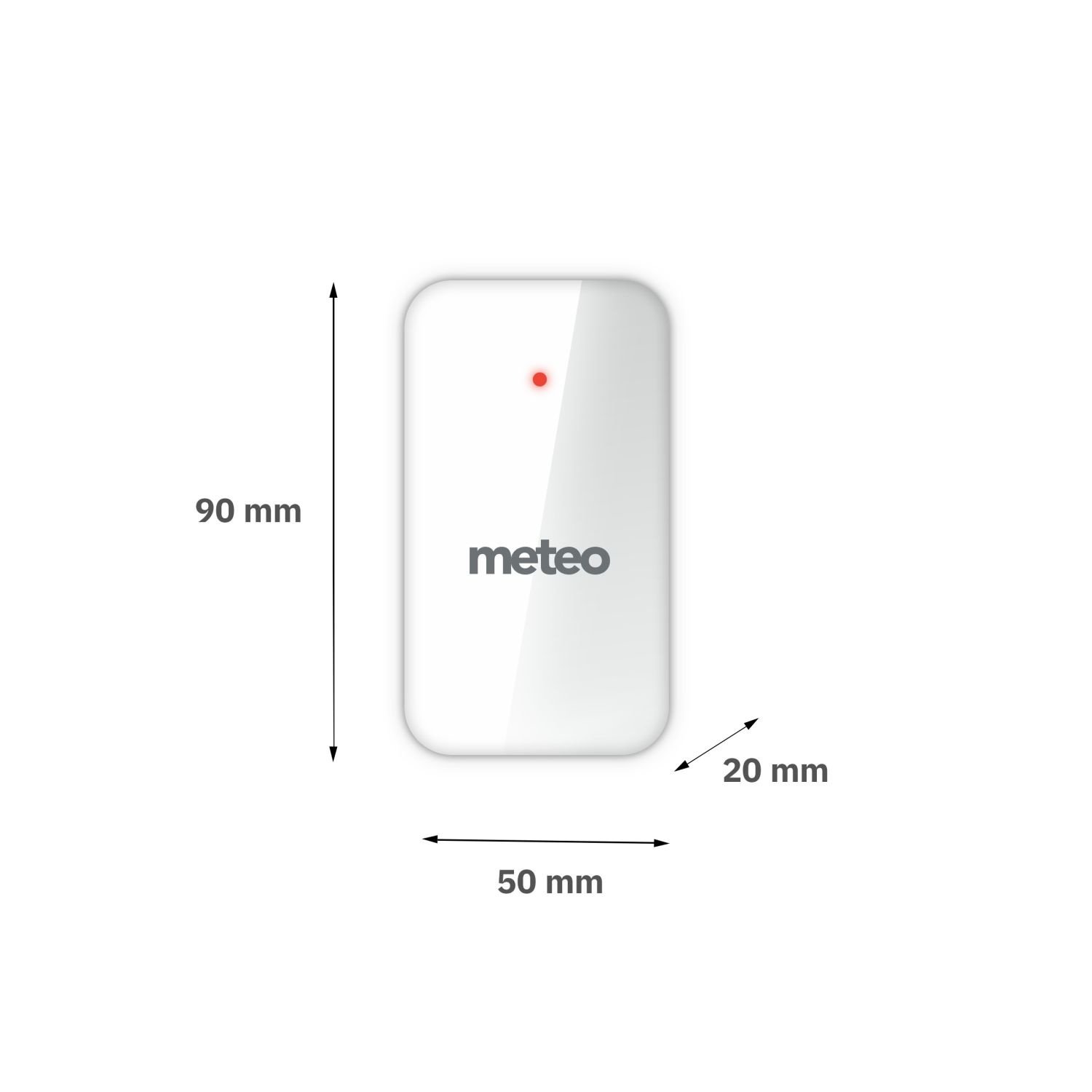 METEO Buitensensor SP205 - Nauwkeurige temperatuur en luchtvochtigheid