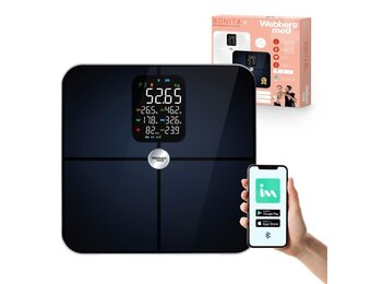 Webber Med Personenweegschaal BONITA IF1321C - Met Hartslagmeting