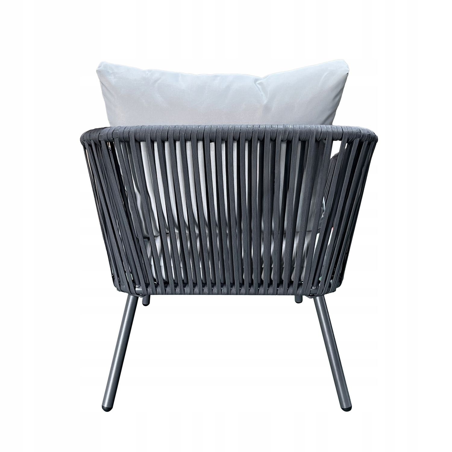 NUFORMA Tuinset - 2 Technorattan Loungefauteuils - Roestvrij Aluminium