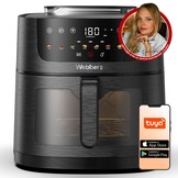 Webber AF800 Heteluchtfriteuse - 8 Liter met Wi-Fi en Kijkvenster