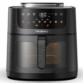 Webber AF800 Heteluchtfriteuse - 8 Liter met Wi-Fi en Kijkvenster