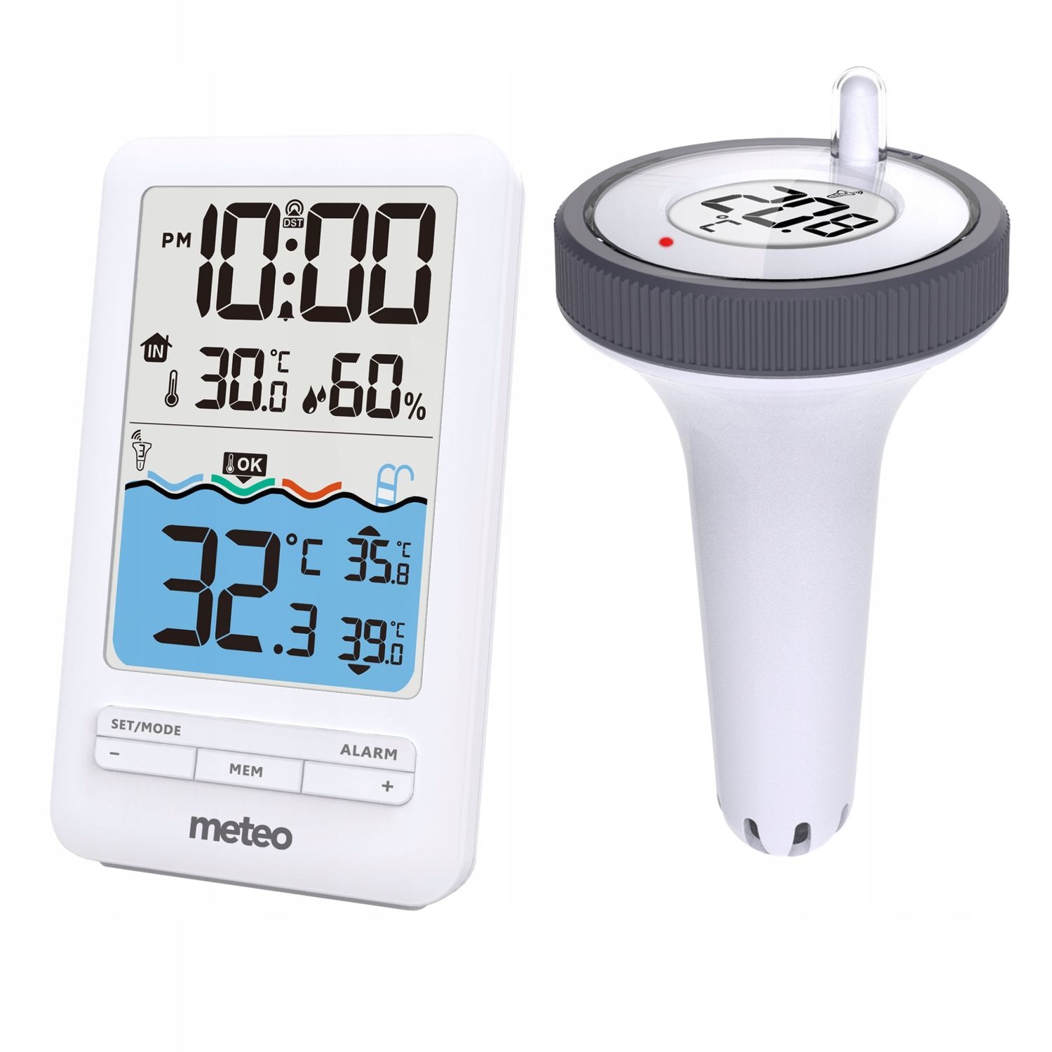 METEO TB3 Zwembadthermometer - WiFi Weerstation met App-besturing