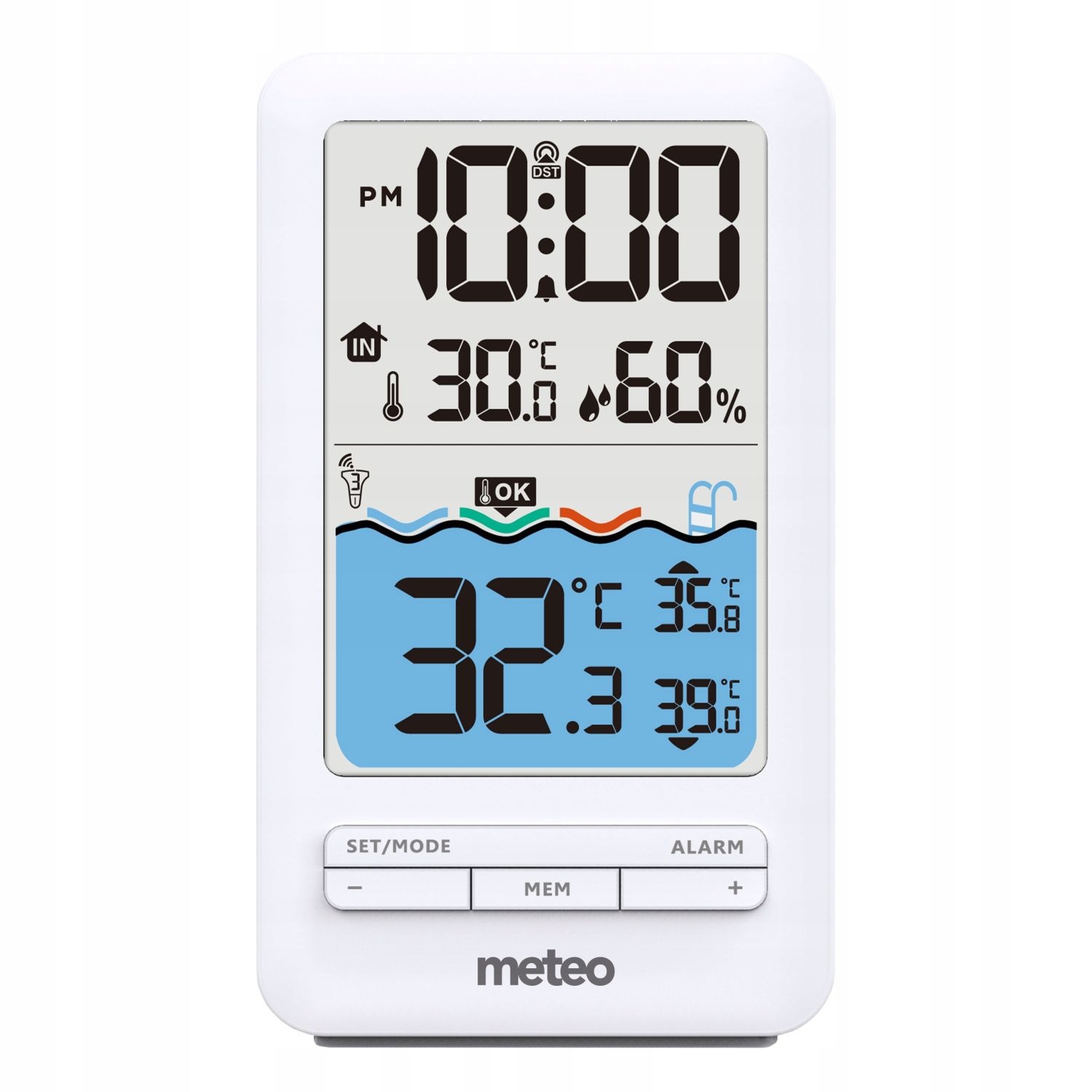 METEO TB3 Zwembadthermometer - WiFi Weerstation met App-besturing