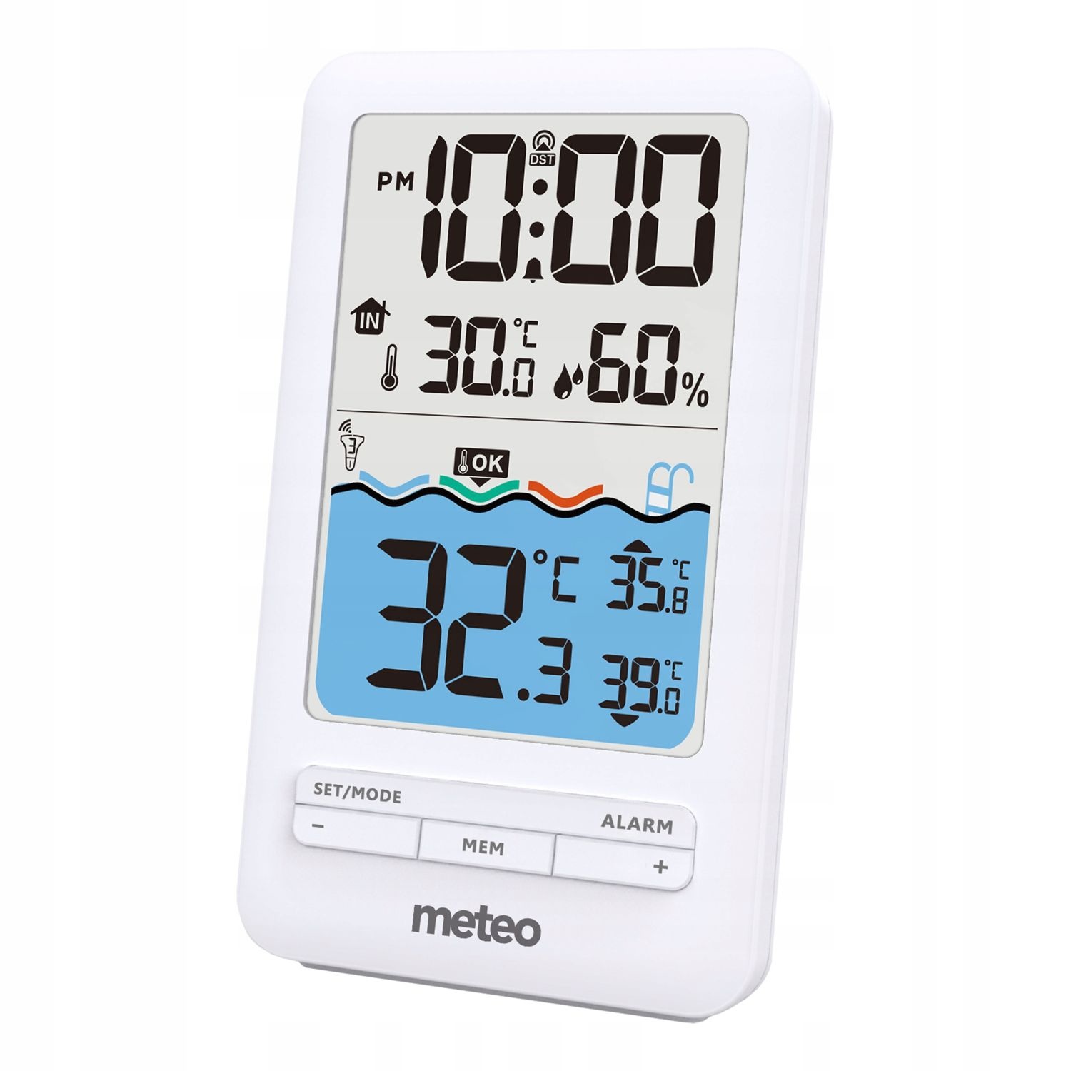 METEO TB3 Zwembadthermometer - WiFi Weerstation met App-besturing
