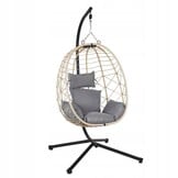 NUFORMA CITY Hangstoel Cocon - Luxe relaxstoel voor binnen en buiten