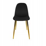 NUFORMA Stoel Salerno - Stijlvol Velours met Hoog Zitcomfort