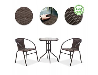 GARDENSELECT CALM Tuinmeubelset - Compact en Weerbestendig voor je Balkon