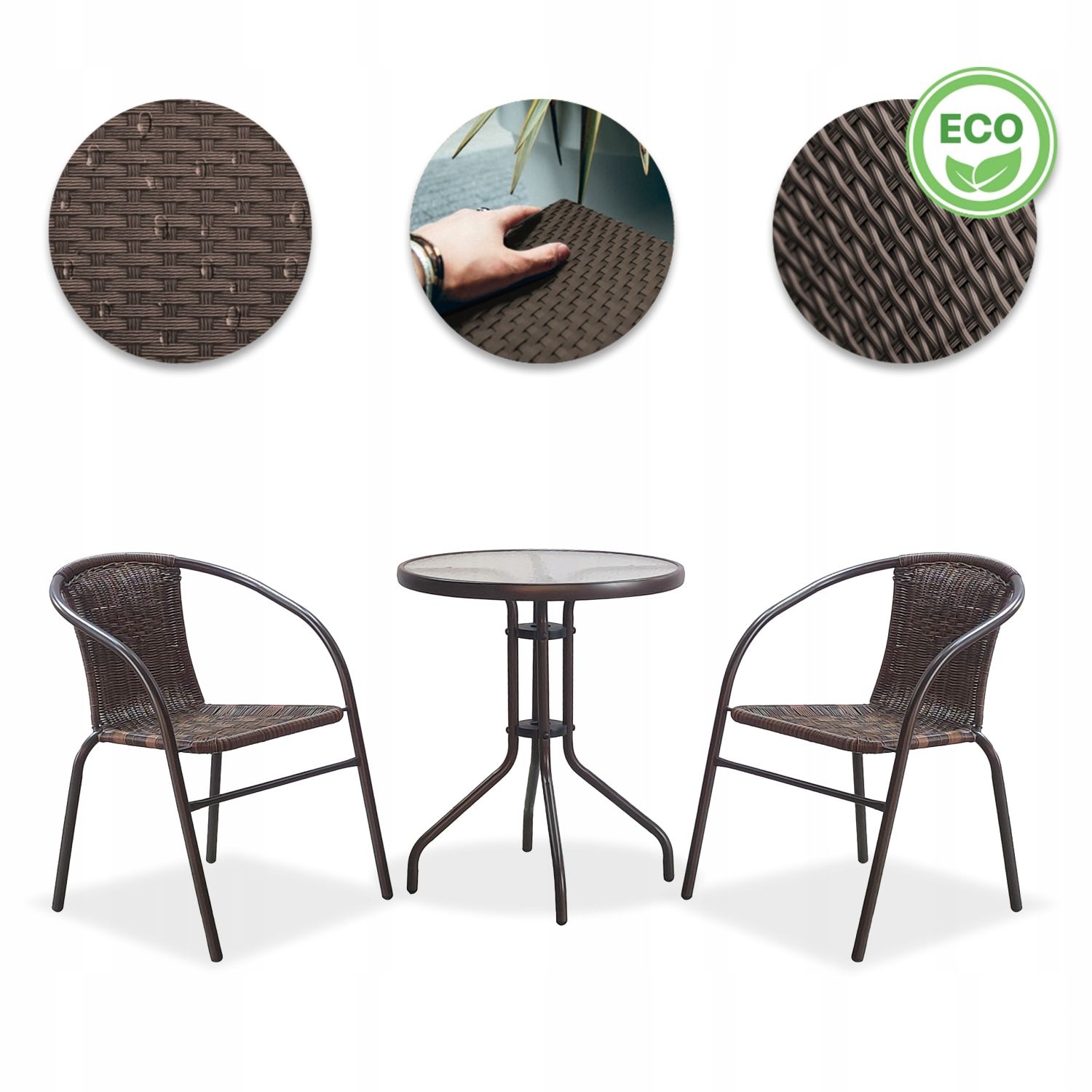 GARDENSELECT CALM Tuinmeubelset - Compact en Weerbestendig voor je Balkon