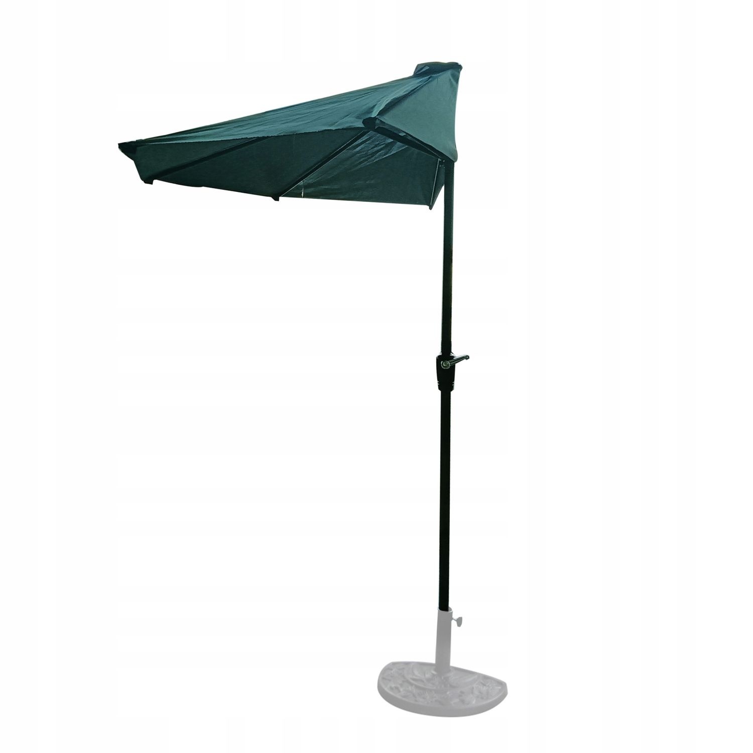 GARDENSELECT Wandparasol 2,7m - Ruime schaduw met handige zwengel