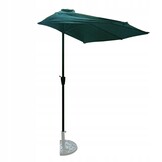 GARDENSELECT Wandparasol 2,7m - Ruime schaduw met handige zwengel