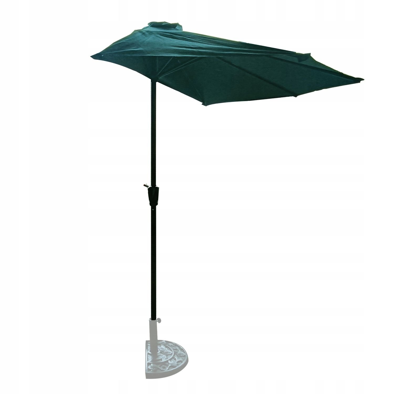 GARDENSELECT Wandparasol 2,7m - Ruime schaduw met handige zwengel