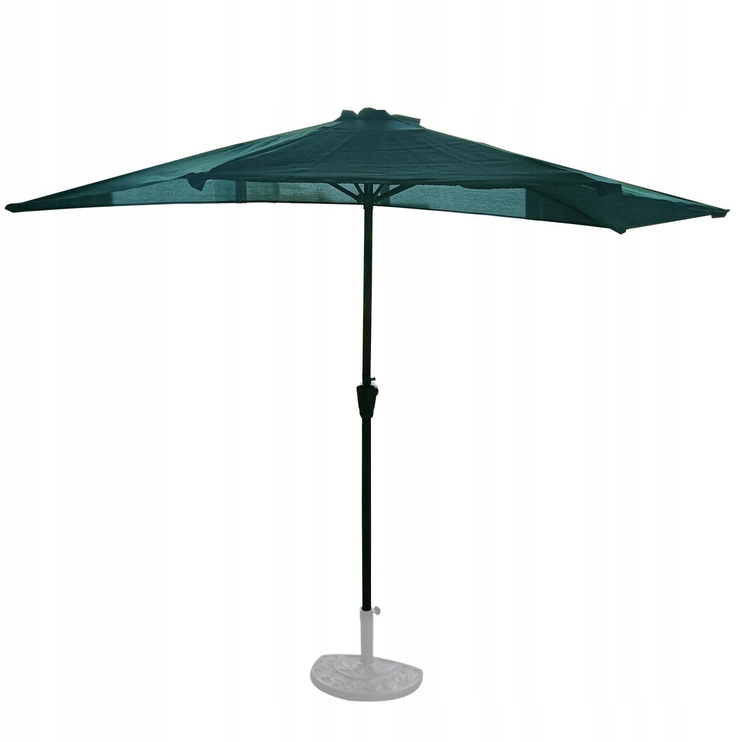GARDENSELECT Wandparasol 2,7m - Ruime schaduw met handige zwengel