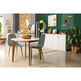 NUFORMA Salerno gestoffeerde stoel - ergonomisch velours comfort